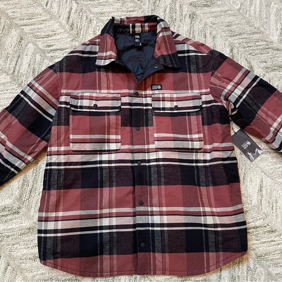 NWT Mountain Hardware Dolorest Insulated Flannel Pockets Autumn Fall Shacket - Picture 4 of 16